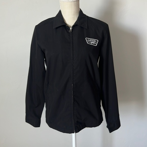 Vans Jackets & Blazers - Vans Women Station Full‎ Zip Jacket Black Size XS